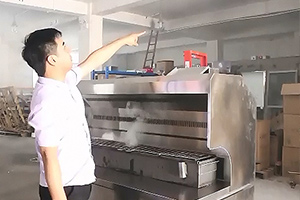不锈钢无烟烧烤车净化效果和使用方法